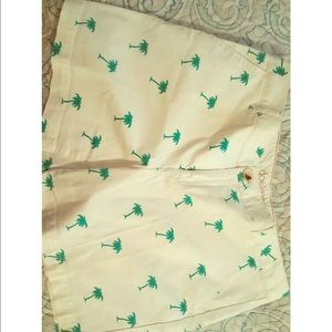 Palm tree shorts